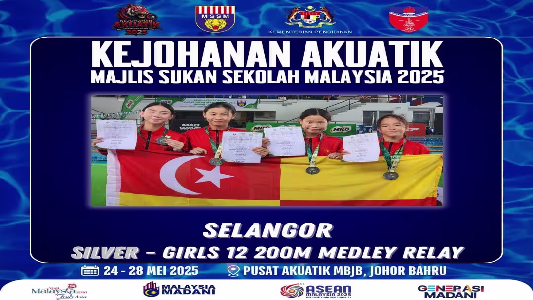 Chloe Wong Tze Tyen from Year 7A at MSSM 2025 [Selangor] | Regent International School Malaysia