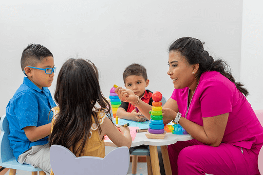 Preschool children in Malaysia engaging in play‑based learning activities